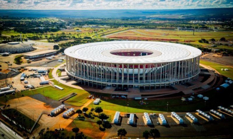 O Estádio Mané Garrincha, em Brasília (Agência Brasil)