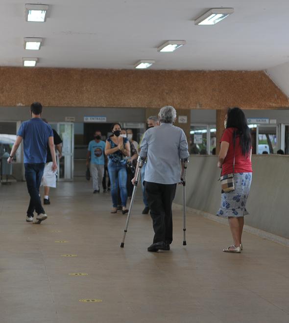 Suspens&atilde;o no HC impacta rede localr
 (Matheus Pereira/AAN)