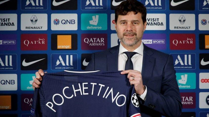 O Paris Saint-Germain anunciou o argentino Mauricio Pochettino como novo técnicor
 (Divulgação)