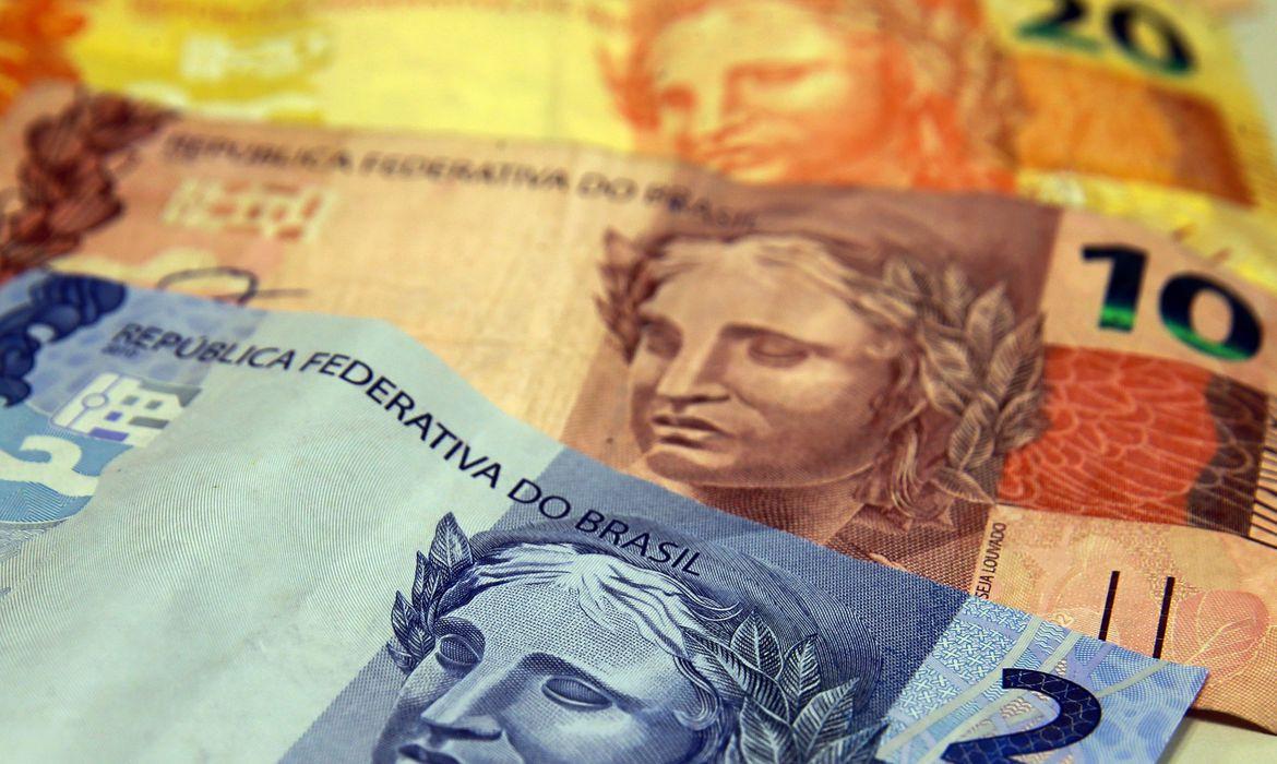 Moeda Nacional, Real, Dinheiro, notas de real (Marcello Casal Jr/Agência Brasil)
