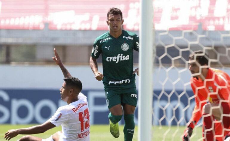 Gabriel Veron, um dos destaques de jovens da base da atual temporada do Campeonato Brasileiro (CESAR GRECO/AGÊNCIA PALMEIRAS)