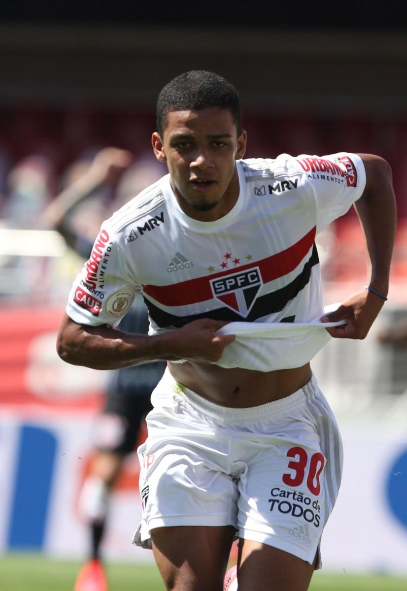 Brenner fez o gol da vitória do São Paulo no clássico contra o Corinthians (Rubens Chiri/saopaulofc.net)
