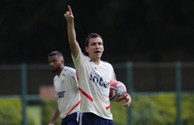 Pablo será titular do São Paulo no clássico diante do Corinthians (Rubens Chiri/saopaulofc.net)