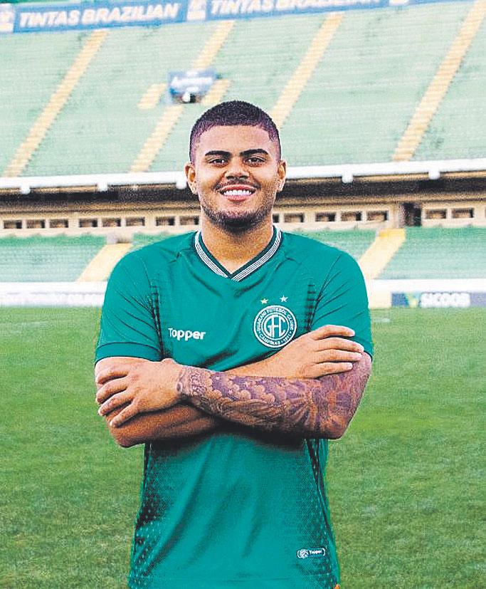 João Paulo, de 23 anos, assinou com o Guarani até o final da Série B (David Oliveira/Guarani FC)