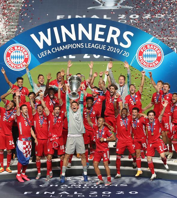 Bayern bate PSG e conquista o título pela 6ª vez (Miguel A. Lopes/AFP)