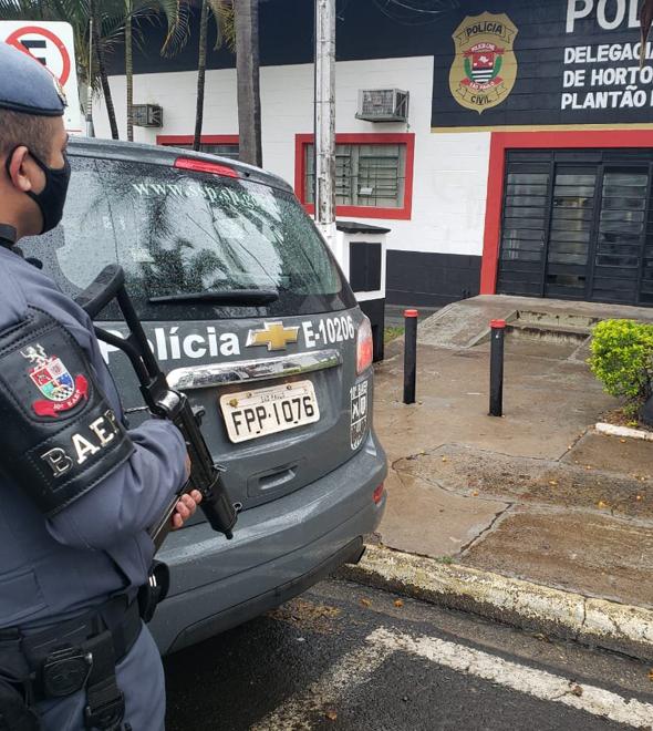 Policiais do 10° Baep em Hortolândia (Divulgação)