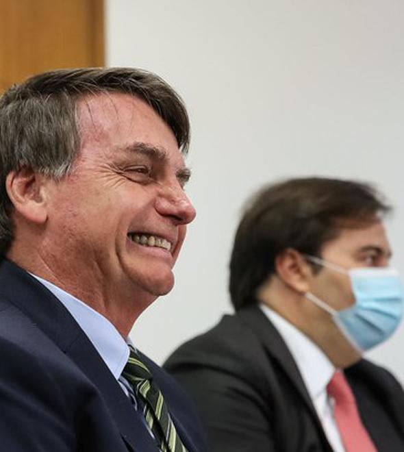 Bolsonaro liga mortes por covid a isolamento social (Divulgação)