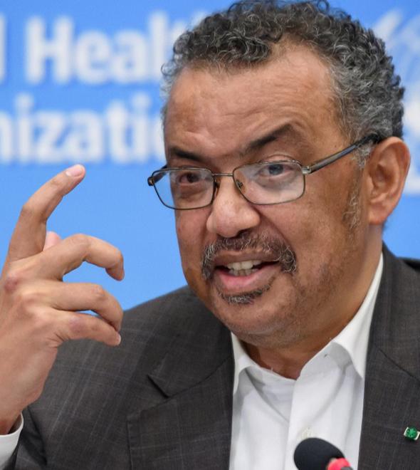O diretor-geral da Organização Mundial Saúde (OMS), Tedros Adhanom Ghebreyesus (Divulgação)