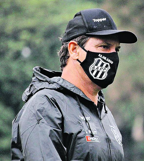 A Ponte, do técnico João Brigatti, vem de vitória sobre o Novorizontino (PontePress/Luiz Guilherme Martins)