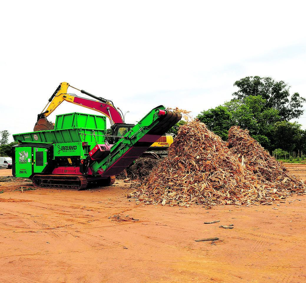 Apesar de a licitação ter sido suspensa em dezembro, a usina verde vinha sendo operada experimentalmente (Leandro Ferreira/AAN)