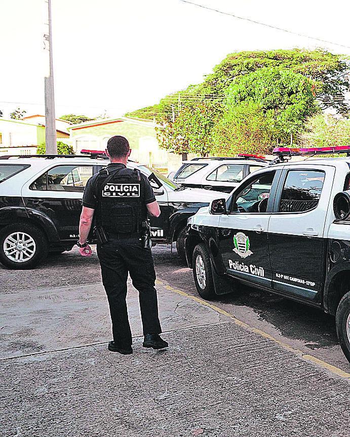 Policial civil em ação nas ruas de Campinas: diretrizes nas redes sociais (Wagner Souza/AAN)