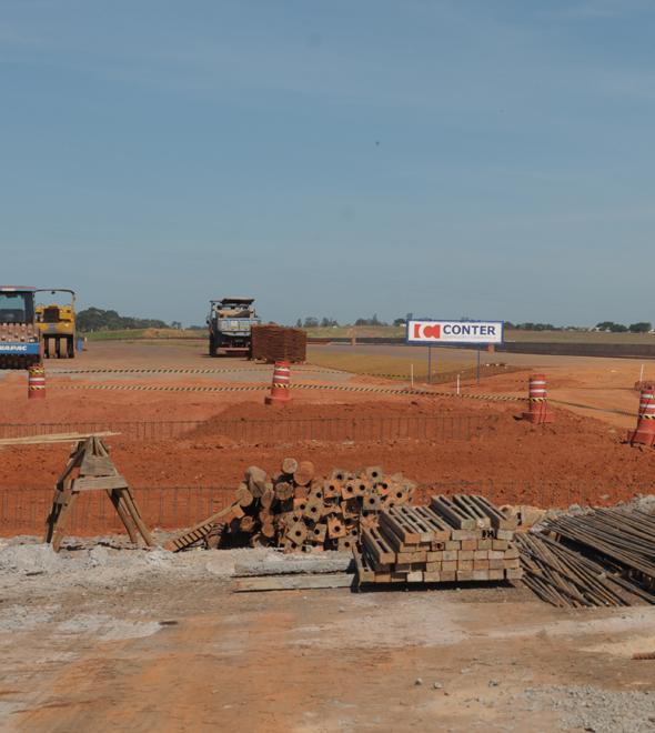 As obras do Anel Viário se concentrarão neste primeiro momento na ligação com a Bandeirantes (Matheus Pereira/AAN)