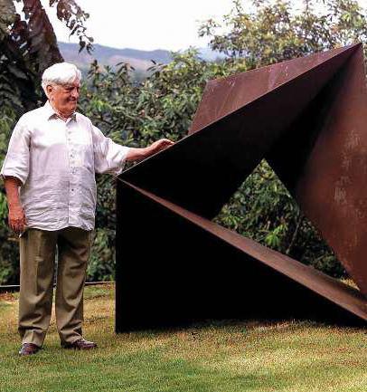 No dia 8 deste mês o escultor mineiro Amilcar de Castro (1920-2002) teria completado 100 anos (Reprodução)