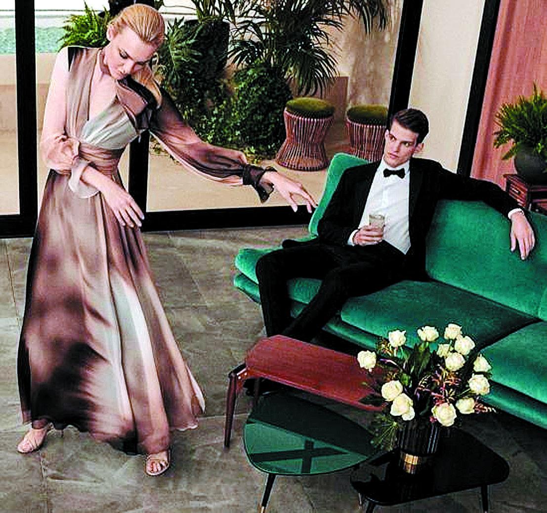 Caroline Trentini e Matteo Ferri para a marca italiana Max Mara (Giampaolo Sgura)