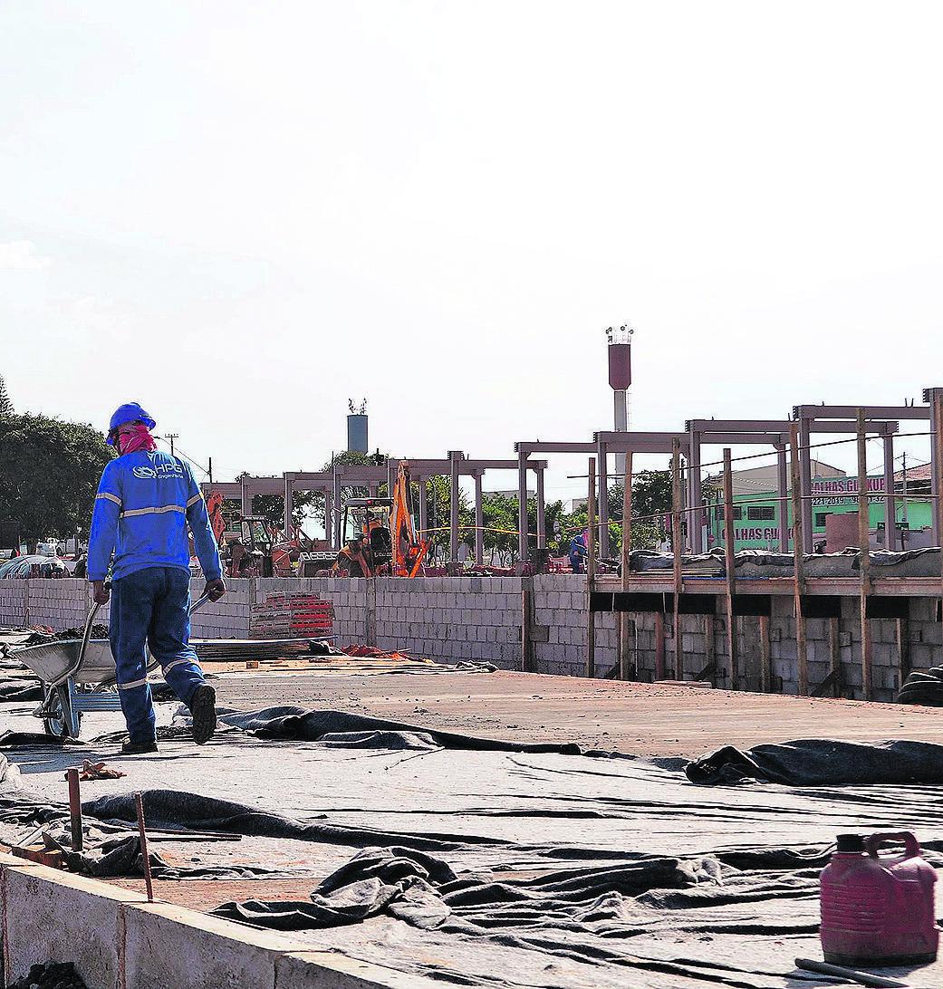 O atraso na entrega de equipamentos por parte de fornecedores prejudicou o andamento das obras (Wagner Souza/AAN)