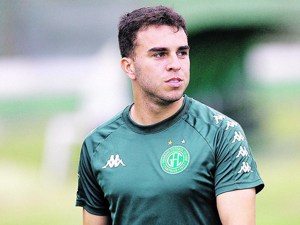 Como típico camisa 10, Andrigo será o responsável pela criação de jogadas do Guarani diante da Ferroviária  (Thomaz Marostegan/ Guarani FC)
