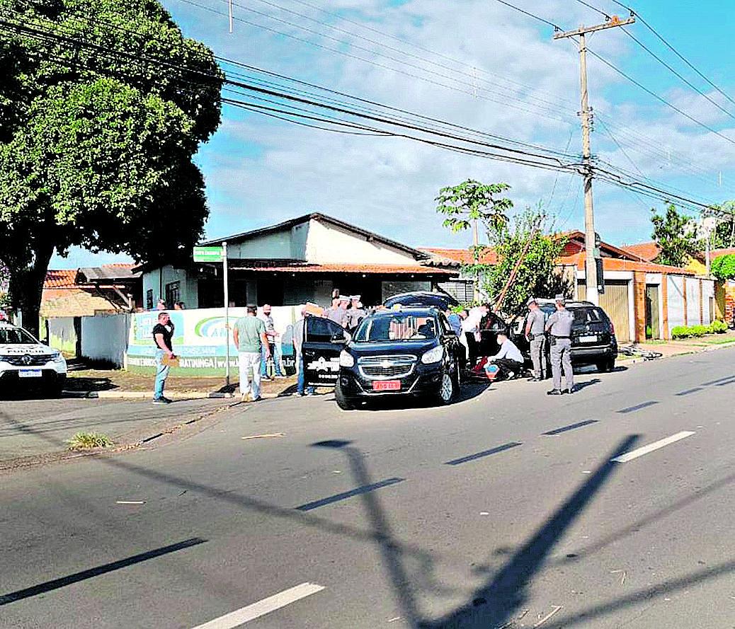 Local onde ocorreu os confrontos dos criminosos com os PMs, resultando na morte de dois bandidos (Wagner Morente)