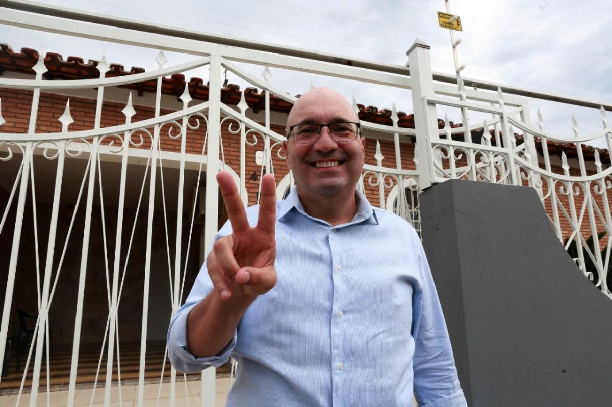O candidato a prefeito de Campinas Dário Saadi (Republicado) segue liderando as pesquisas de intenção de votos no segundo turno das eleições  (Cedoc/RAC)