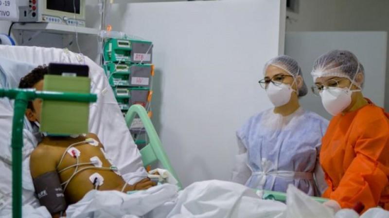 O boletim epidemiológico apontou que dos 96 leitos de terapia intensiva destinados às crianças, apenas sete estão desocupados (Divulgação)