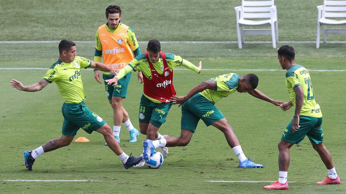 Abel Ferreira faz mistério e não define equipe para o jogo desta terça-feira (Cesar Greco/ Palmeiras)