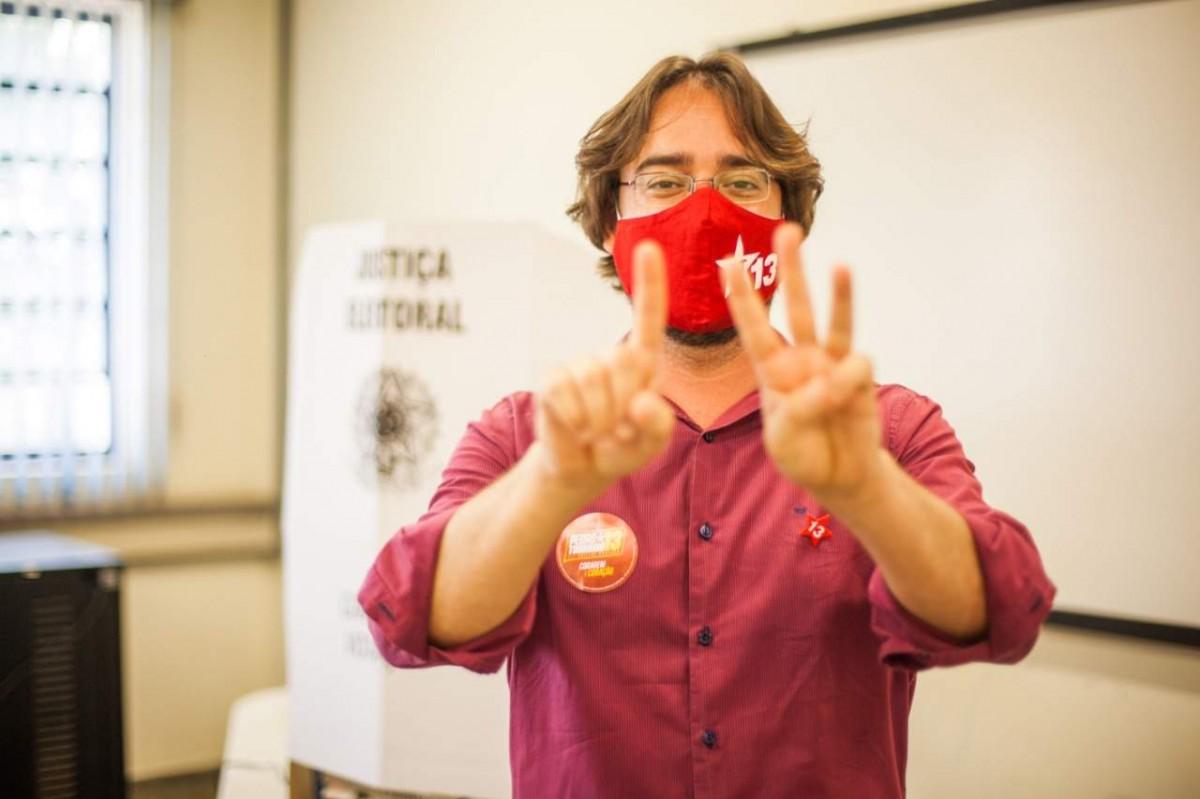 Pedro Tourinho (PT), candidato à prefeito no primeiro turno (Cedoc/RAC)
