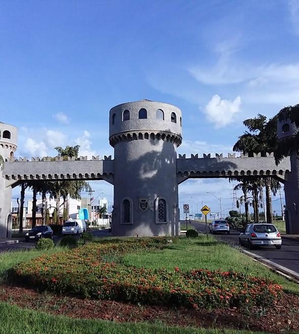 Entrada da cidade de Paulínia (Divulgação)