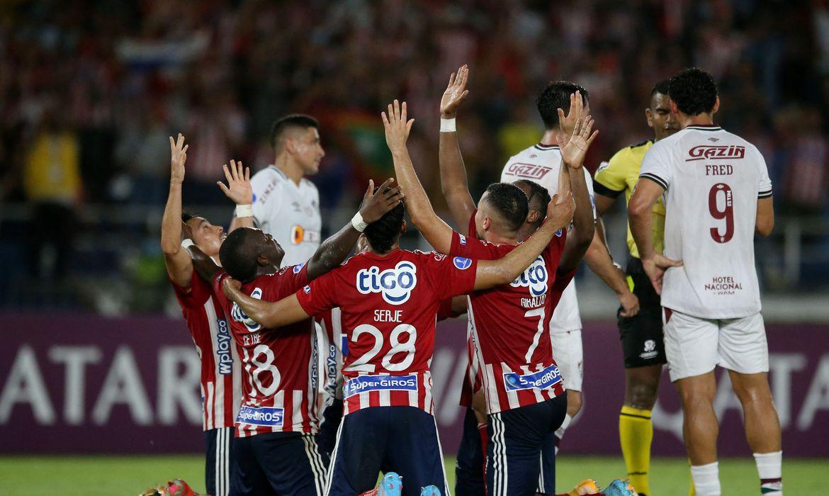 Partida do Fluminense contra o Junior Barranquilla (Colômbia) desta quarta-feira (13) (Agência Brasil)