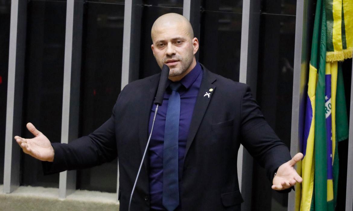 Silveira disse que os policiais militares são "perseguidos" e que ele mesmo foi preso de forma "arbitrária" (Luis Macedo/ Câmara dos Deputados)