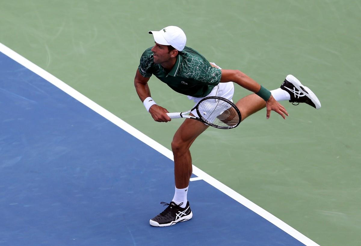 Djokovic, ex-número 1 do mundo e atual 10º colocado do ranking, dominou o "perdedor sortudo" bósnio Mirza Basic em dois sets (AFP)