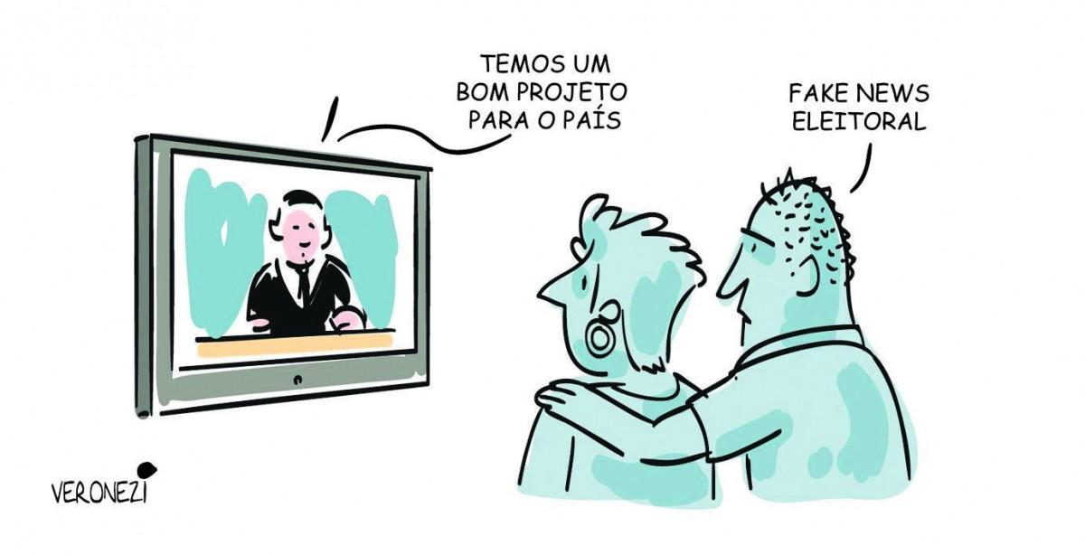 Charge de quarta-feira (Veronezi)