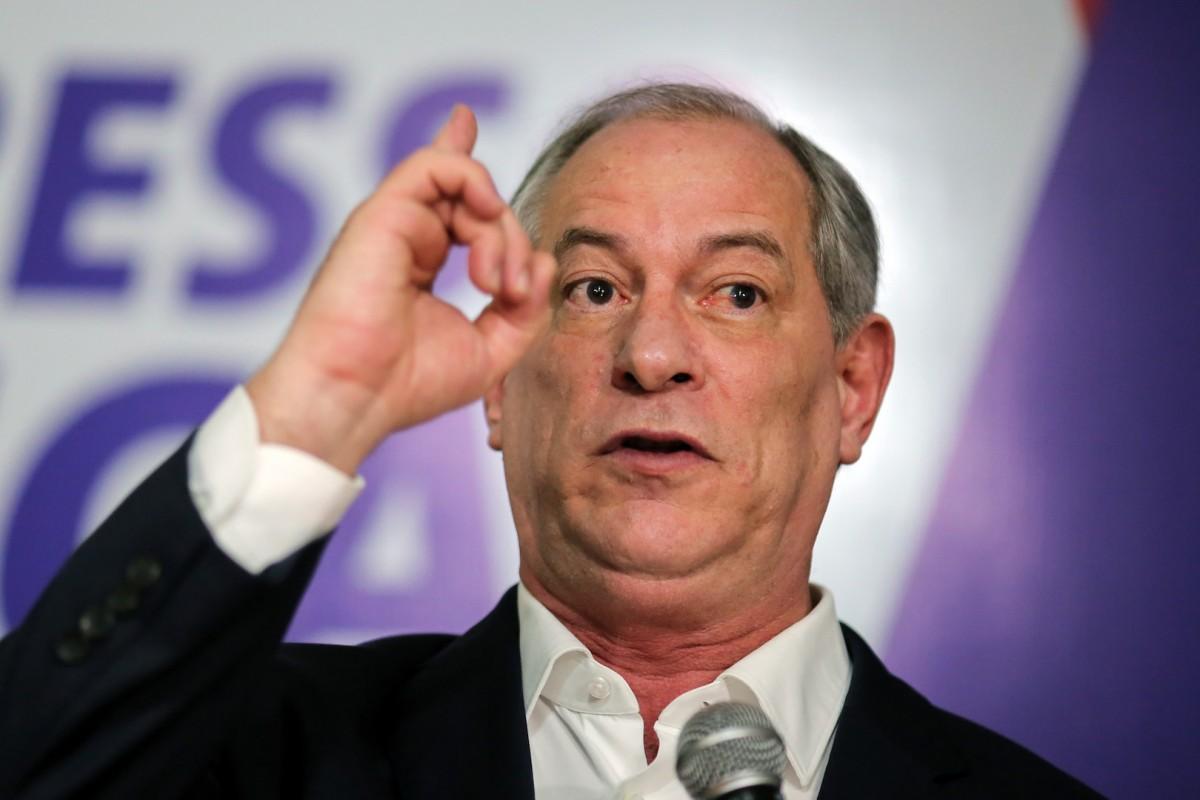 Ciro diz haver tentativa de isolá-lo na corrida (Divulgação)