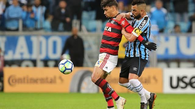 Grêmio e Flamengo ficaram no empate e decidem vaga nas quartas de final no Rio de Janeiro (Divulgação)