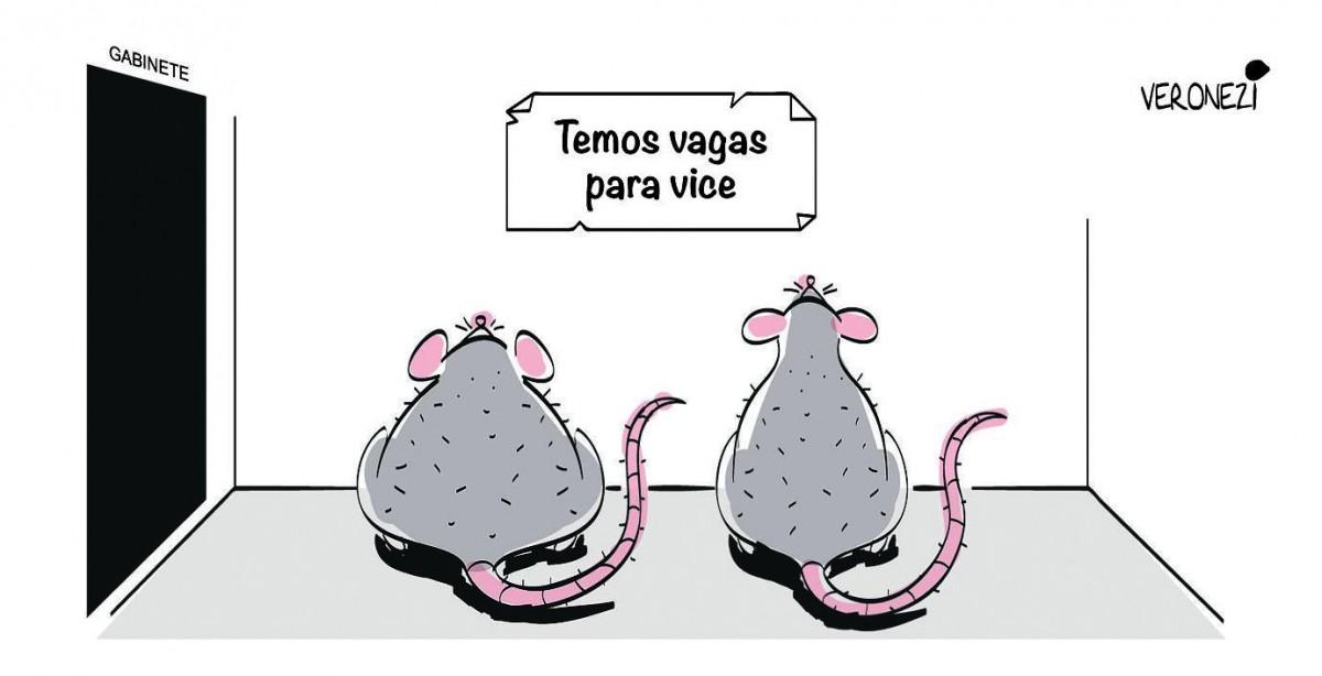 Charge de terça-feira (Veronezi)