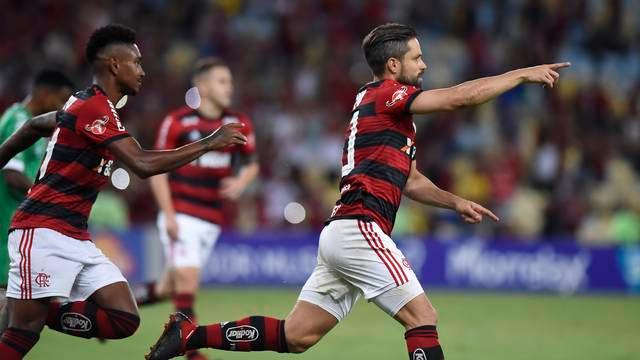 Diego foi o principal jogador do Flamengo na vitória em cima da Chapecoense (CR Flamengo)
