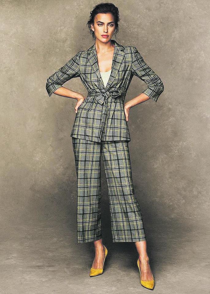 Irina Shayk para marca Ellen Tracy de NY (Rowan Papier)