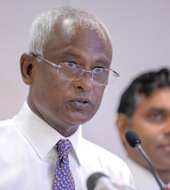Presidente em final de mandato nas Maldivas reconhece derrota (Divulgação)