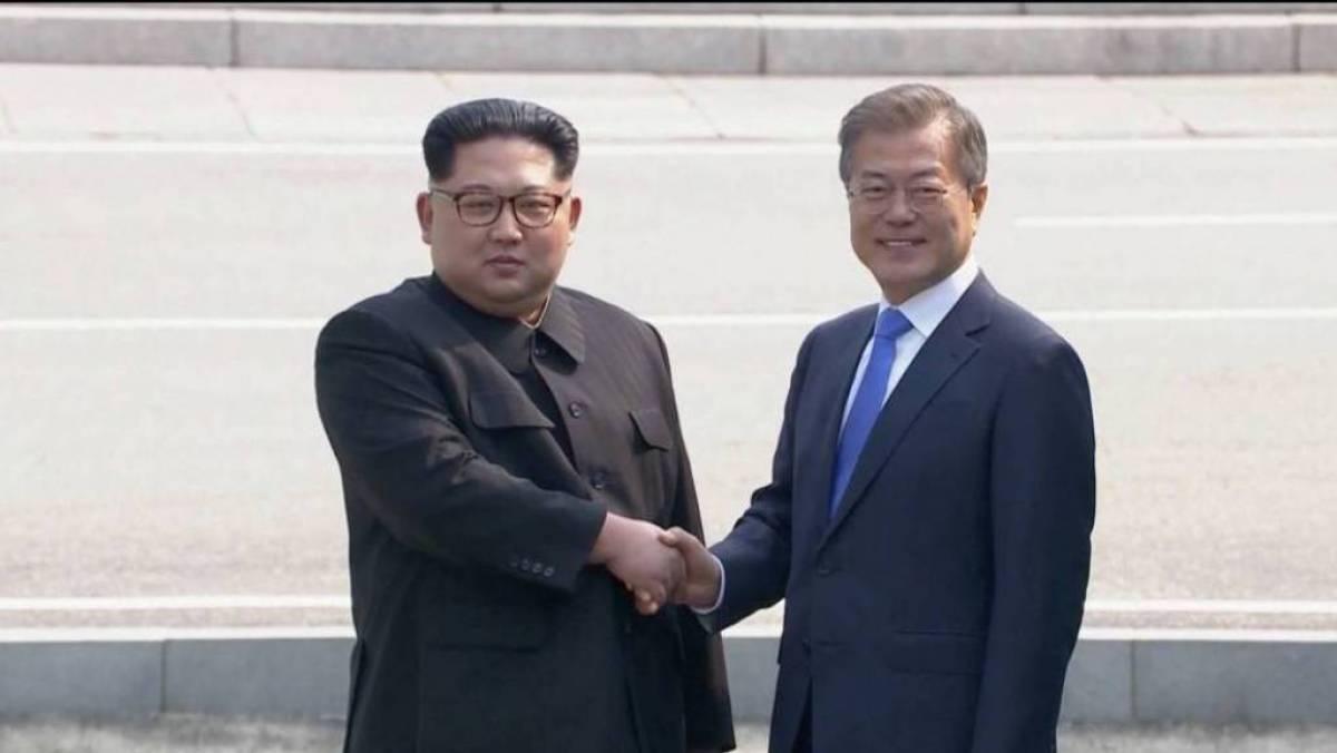 As duas Coreias celebrarão uma cúpula em setembro (Divulgação)