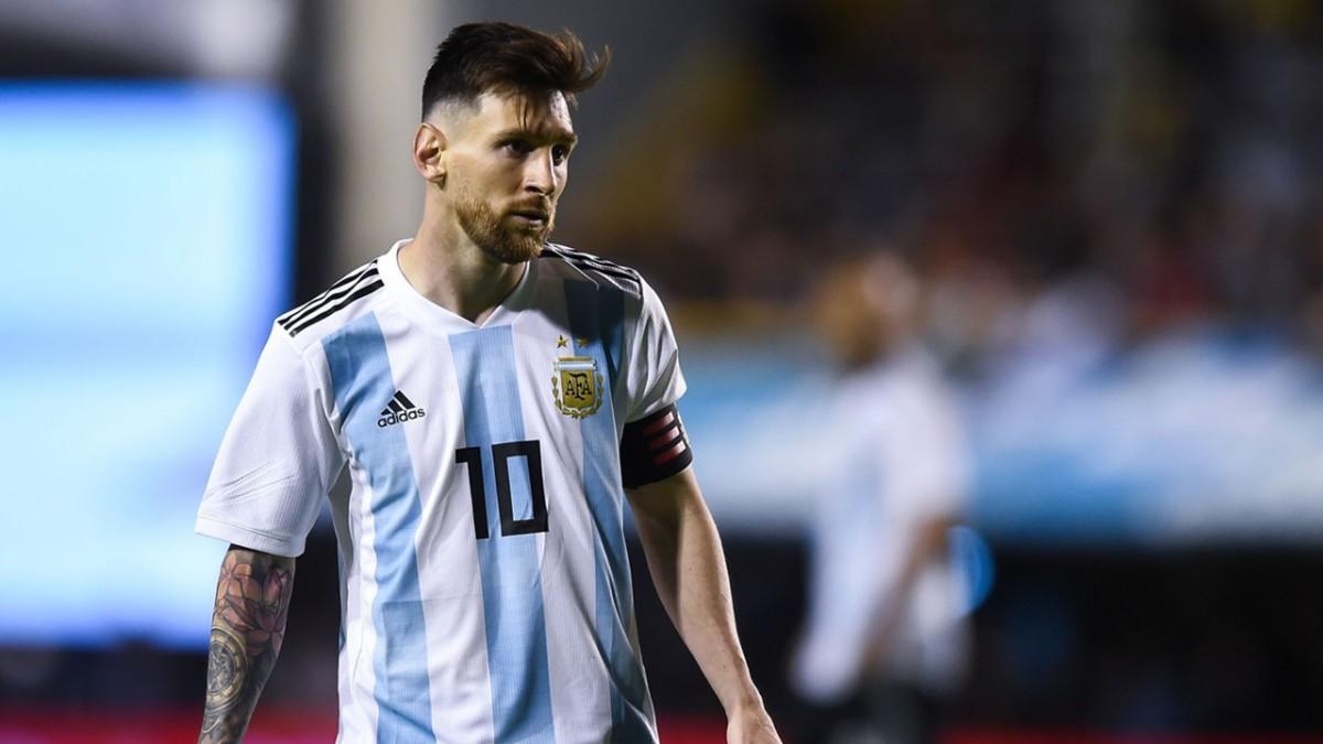 A última vez EM que Messi atuou pela seleção argentina foi na Copa do Mundo, na eliminação diante da França, nas oitavas de final ( )