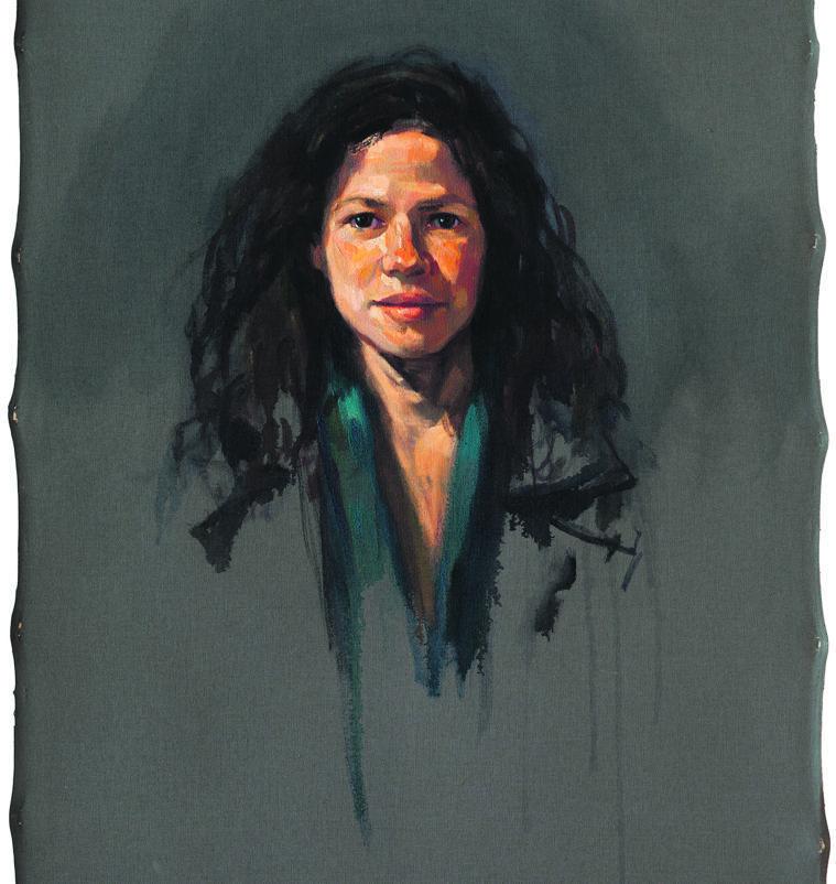 Pintura de Ernesto Bonato em exposição no Macc: público participa (Divulgação)