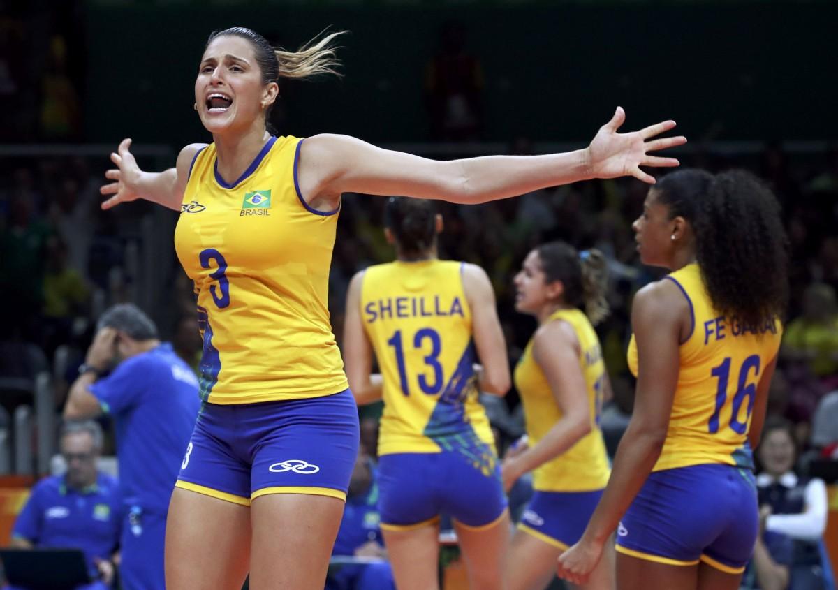 Seleção feminina de vôlei vence de novo e garante vaga no Pan-Americano de 2019r
 (Agência Brasil)