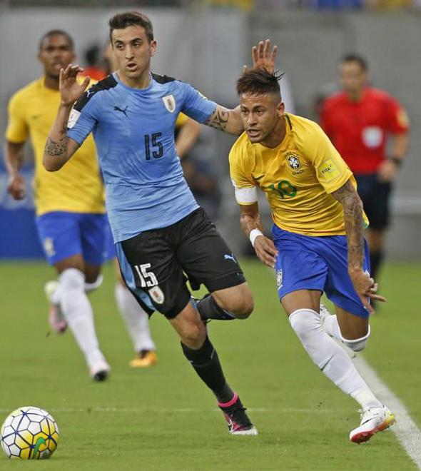 Brasil e Uruguai representam América do Sul na Copa das surpresas (AFP)