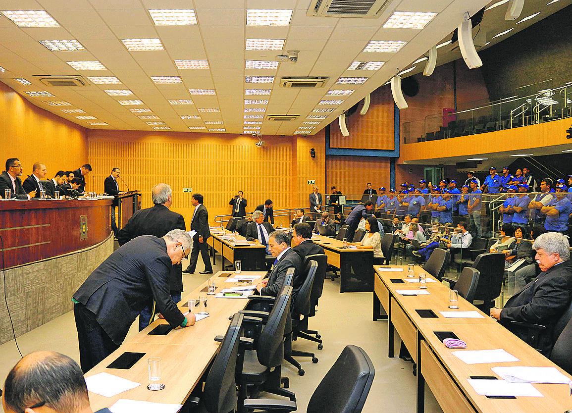 Sessão da última segunda-feira onde clima ferveu na Casa: base, oposição e independentes em rota de colisão (Cedoc/RAC)