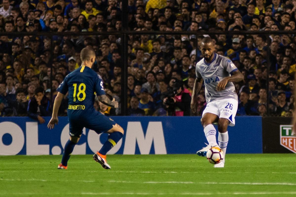 Dedé foi expulso e deixou a vida do Cruzeiro ainda mais complicada no mata-mata (Bruno Haddad/Cruzeiro E.C)