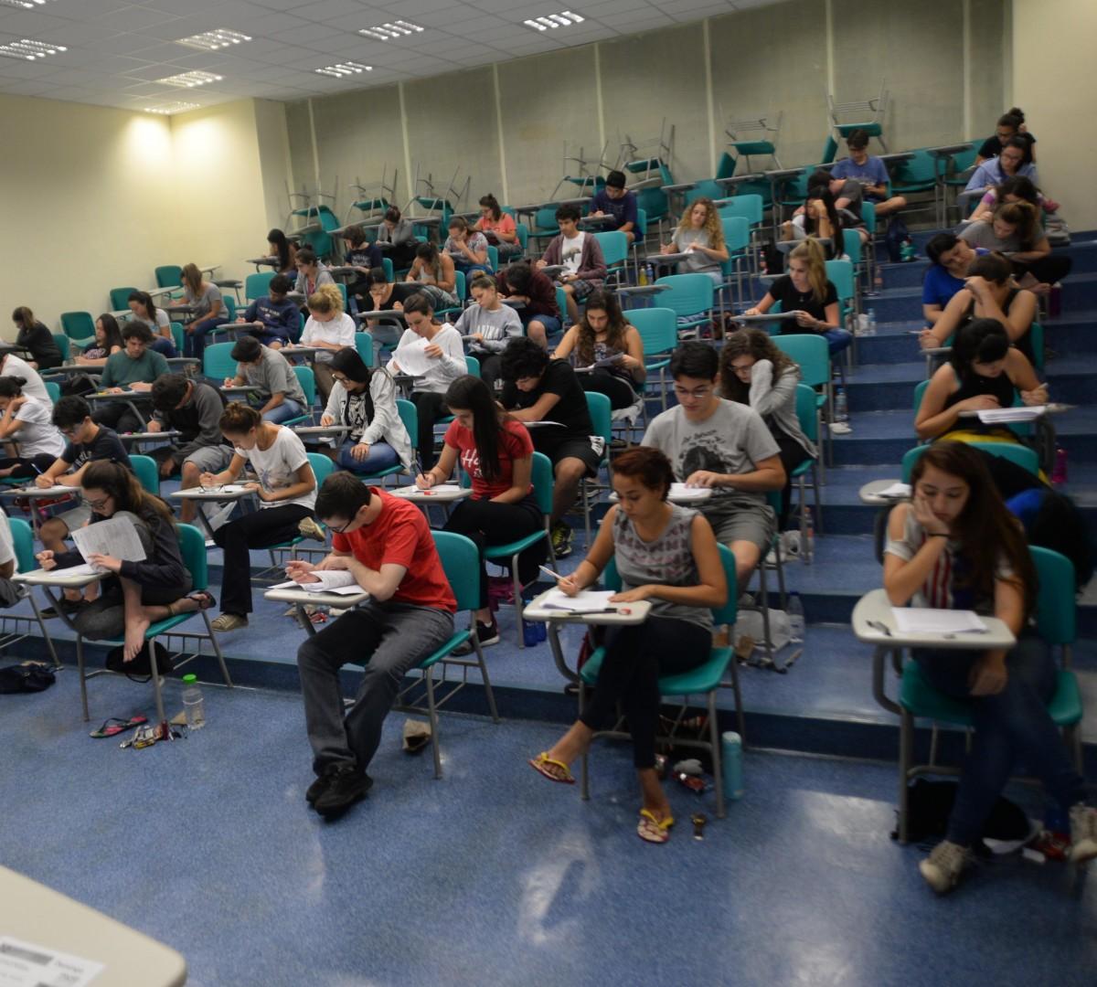 Candidatos enfrentam a prova da Unicamp: regras já estão definidasr
 (Cedoc/RAC)