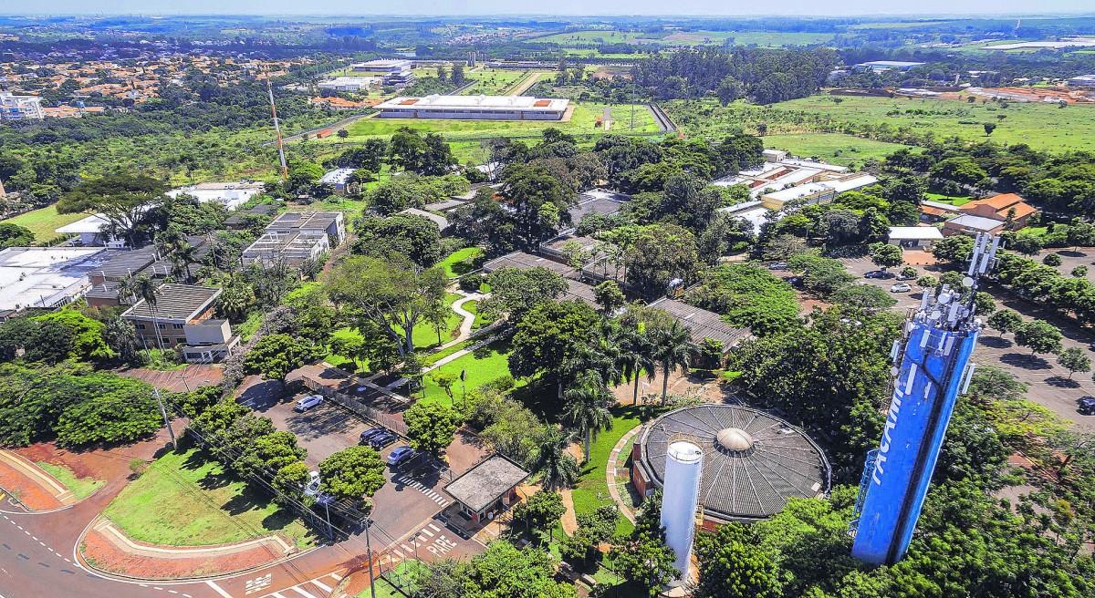 Vista área da Facamp, complexo educacional que busca se firmar como uma referência na missão de revelar, para o mercado de trabalho, profissionais gabaritados: mais inovação  (Divulgação)