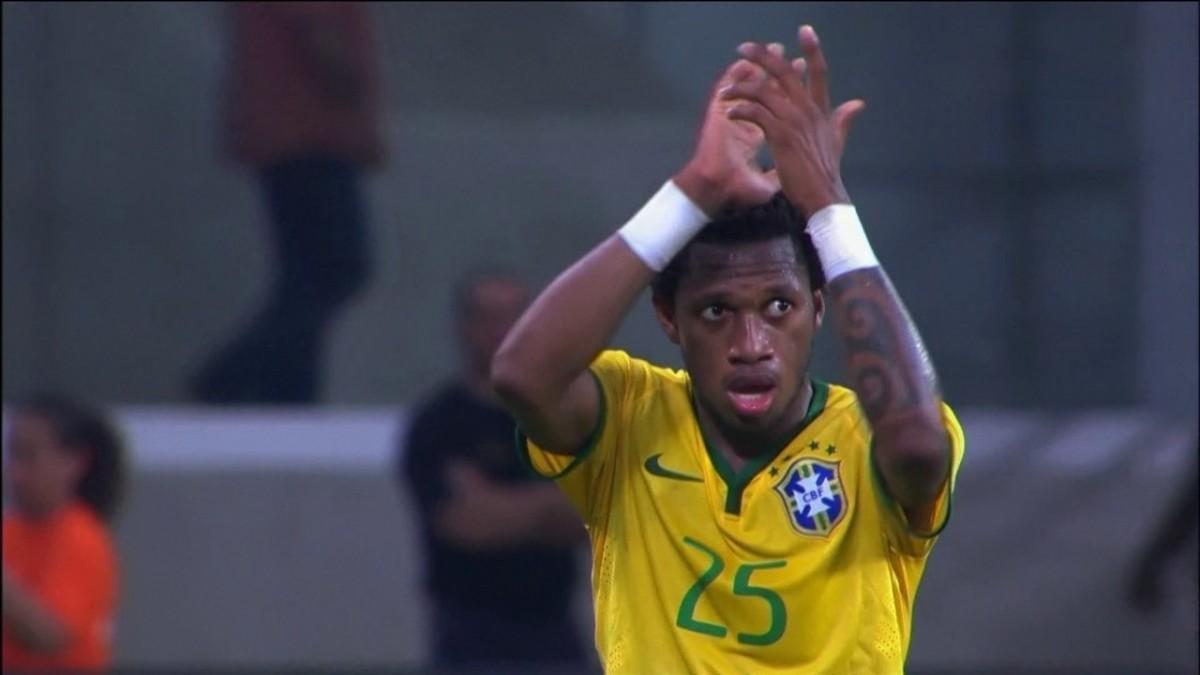 Volante Fred fica fora de treino e preocupa a seleção brasileira (Reprodução)