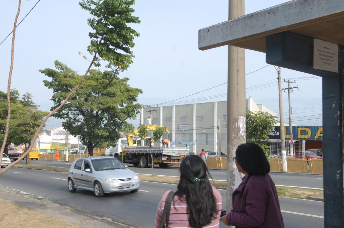Medida já afeta treze linhas que trafegam nesta região, que se estende pela futura Estação Santa Lúcia (Matheus Pereira/AAN)