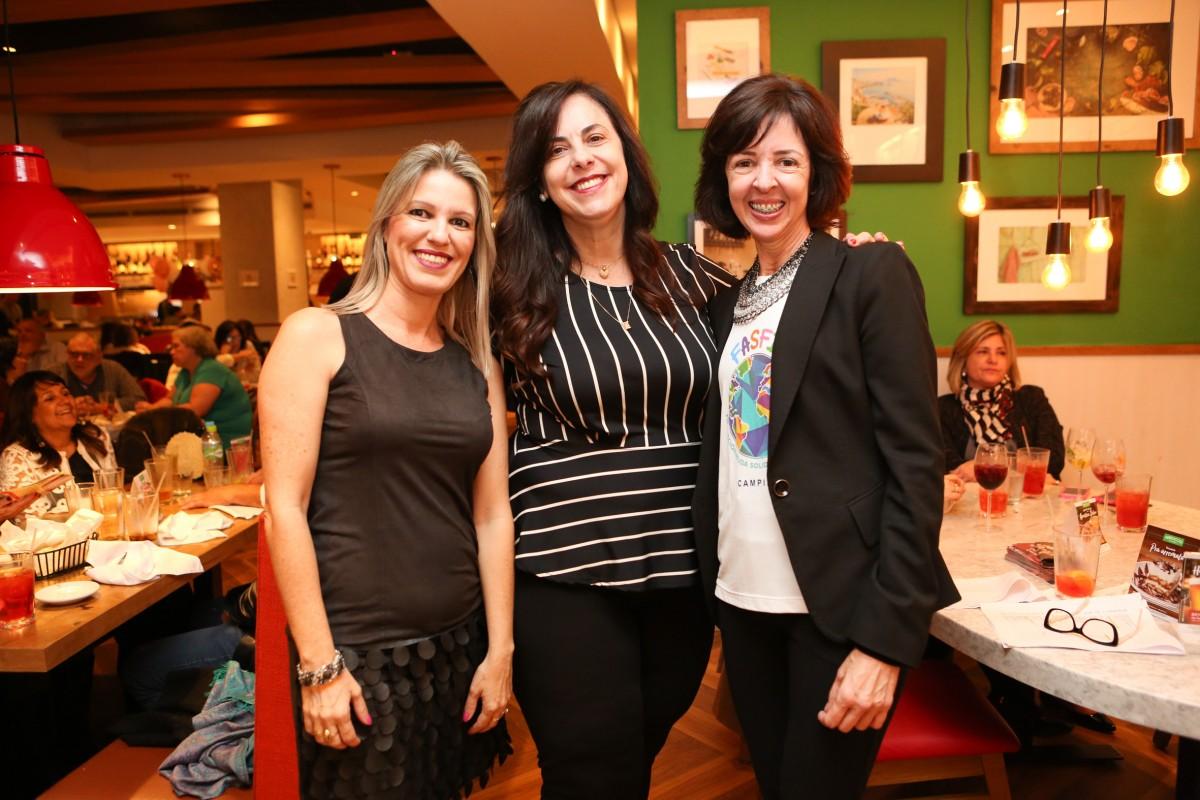 Cassia Santana, Silvia Maltoni e Ana Paula Aranha (Tatiana Ferro/AAN)
