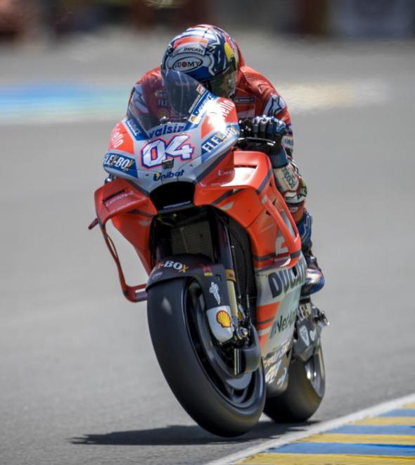 Dovizioso supera Márquez e lidera treinos de sexta da MotoGP na França (Reprodução)