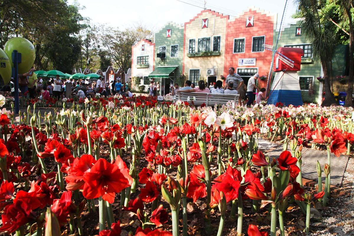 Parque da Expoflora em Holambra - SP (Divulgação)